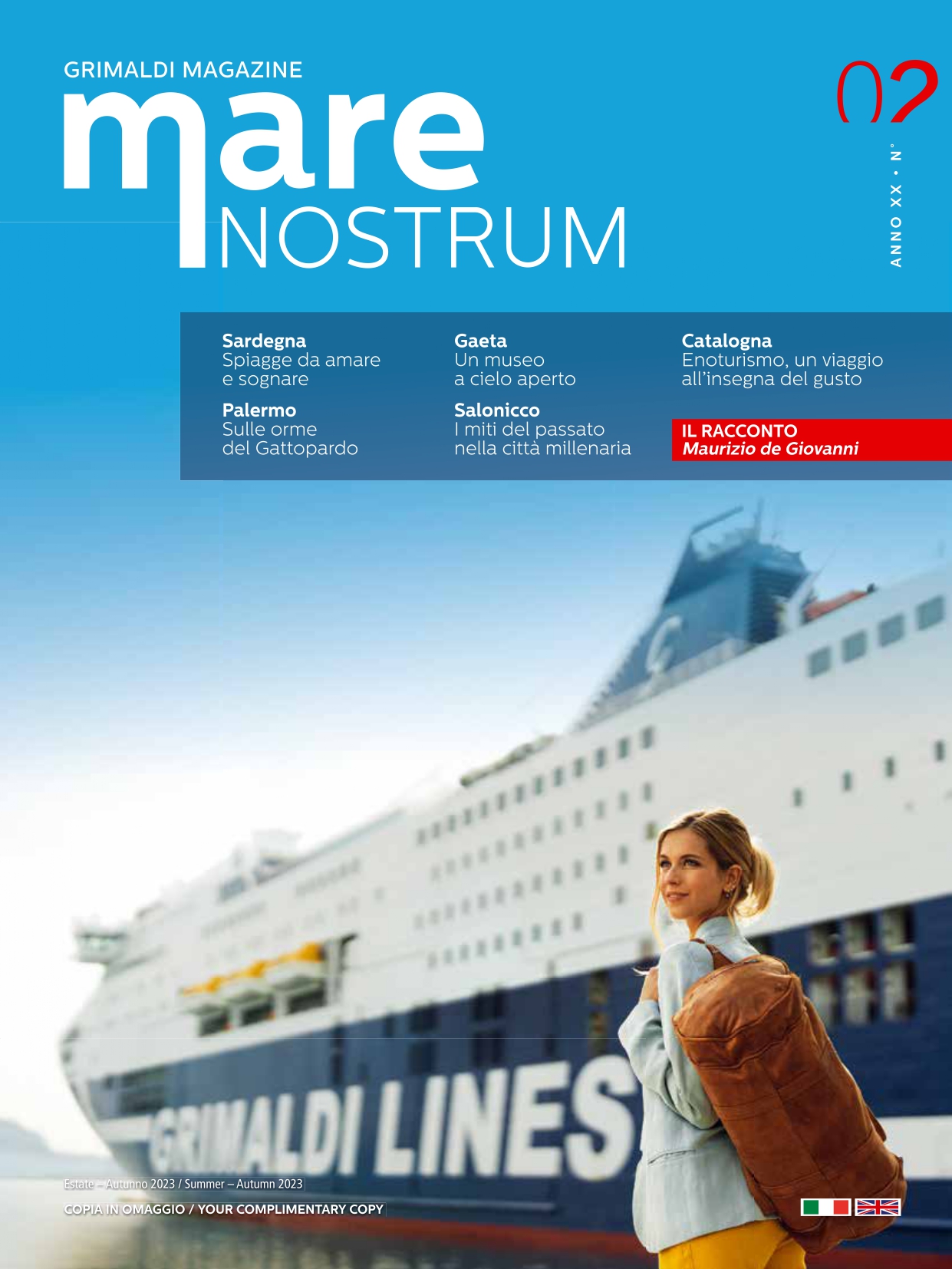 Grimaldi Magazine Mare Nostrum (Anno XX n. 2) Italiano-Inglese